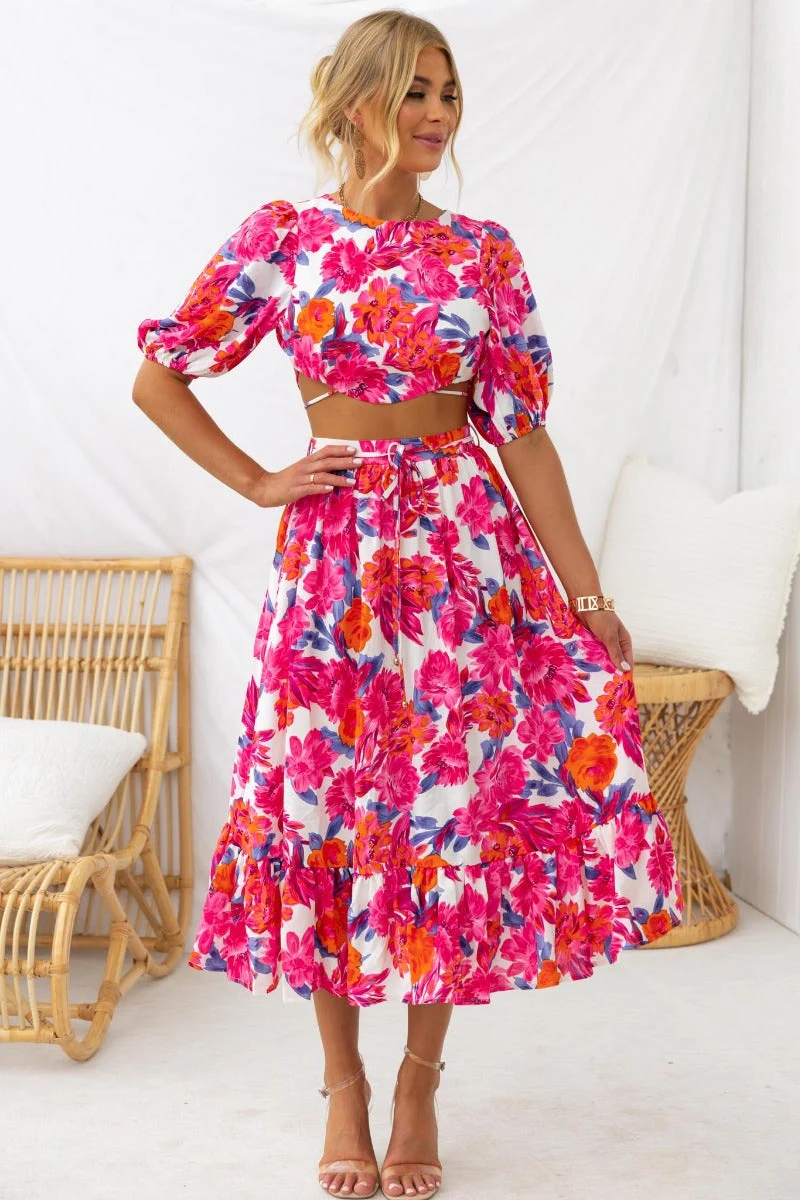 Daydream Girl Midi Skirt - Image 3