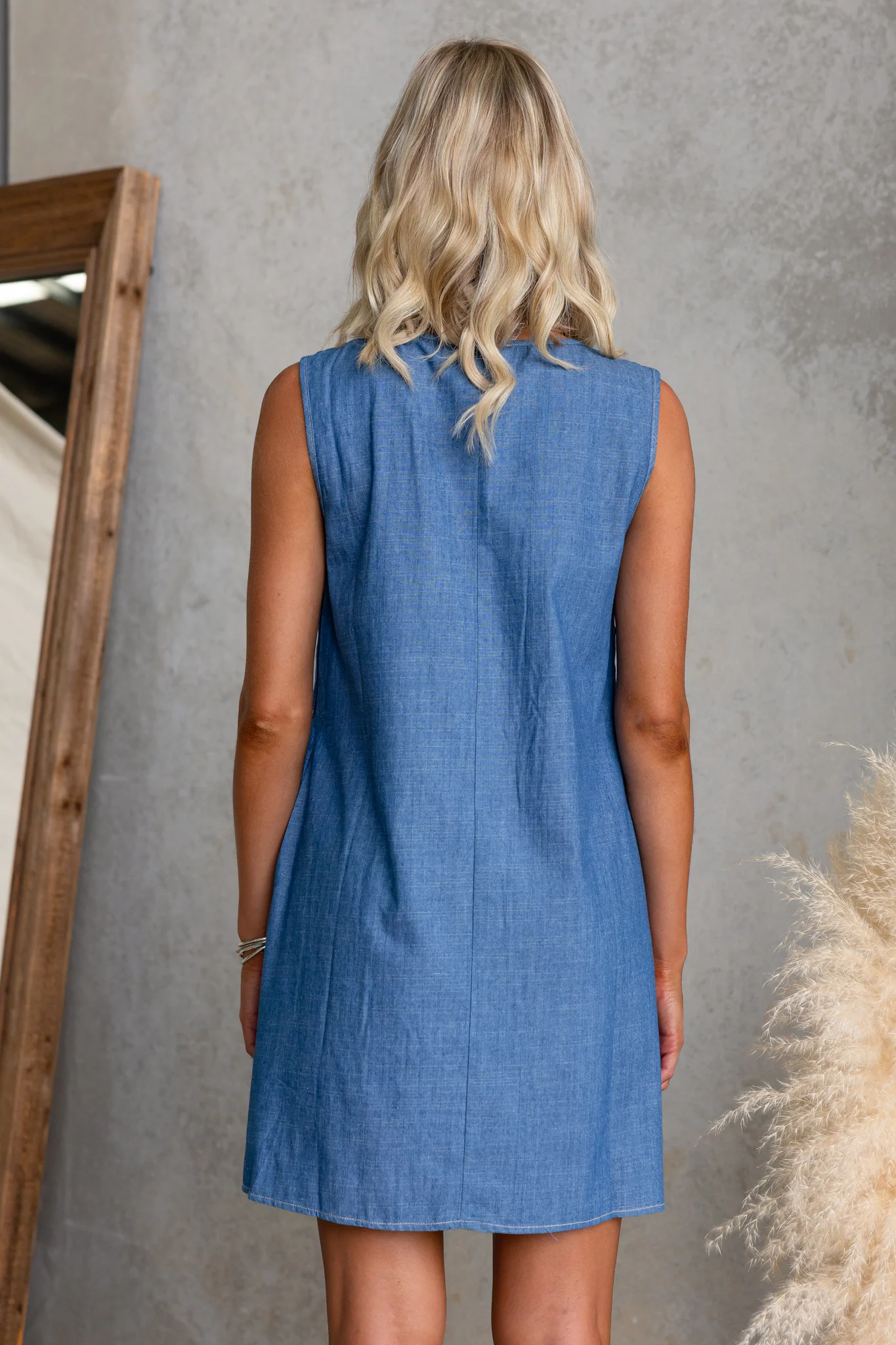 Denara Denim Dress - Image 7