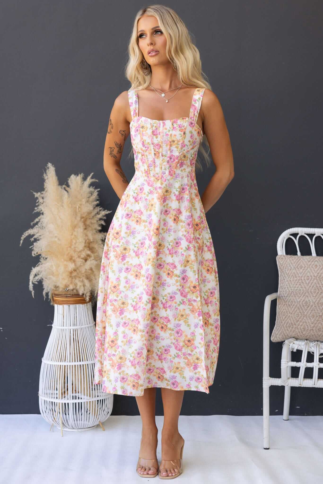 Dessata Midi Dress - Image 3
