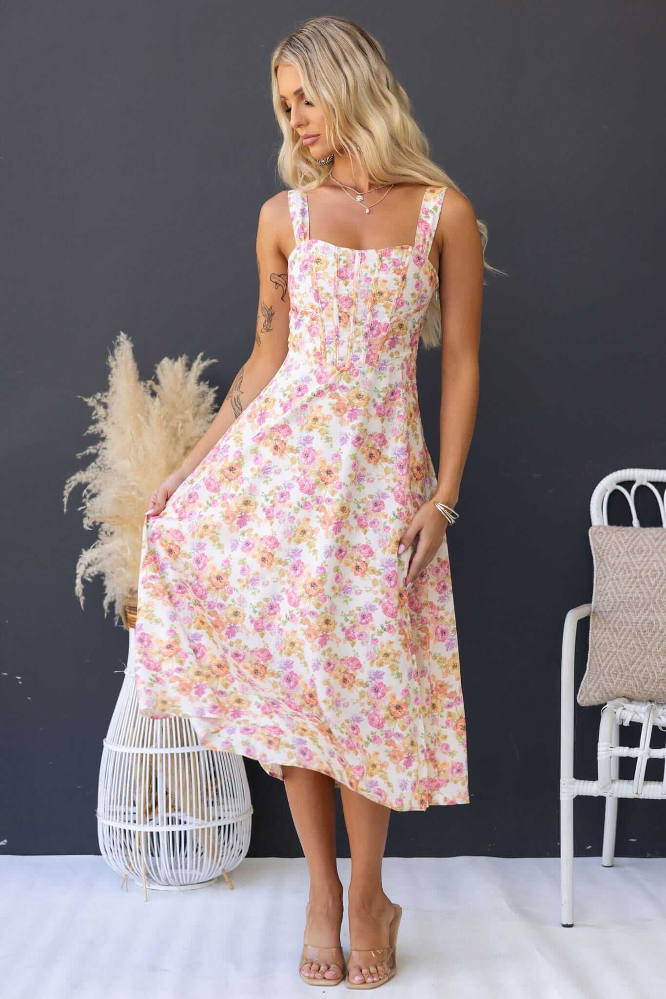 Dessata Midi Dress - Image 5