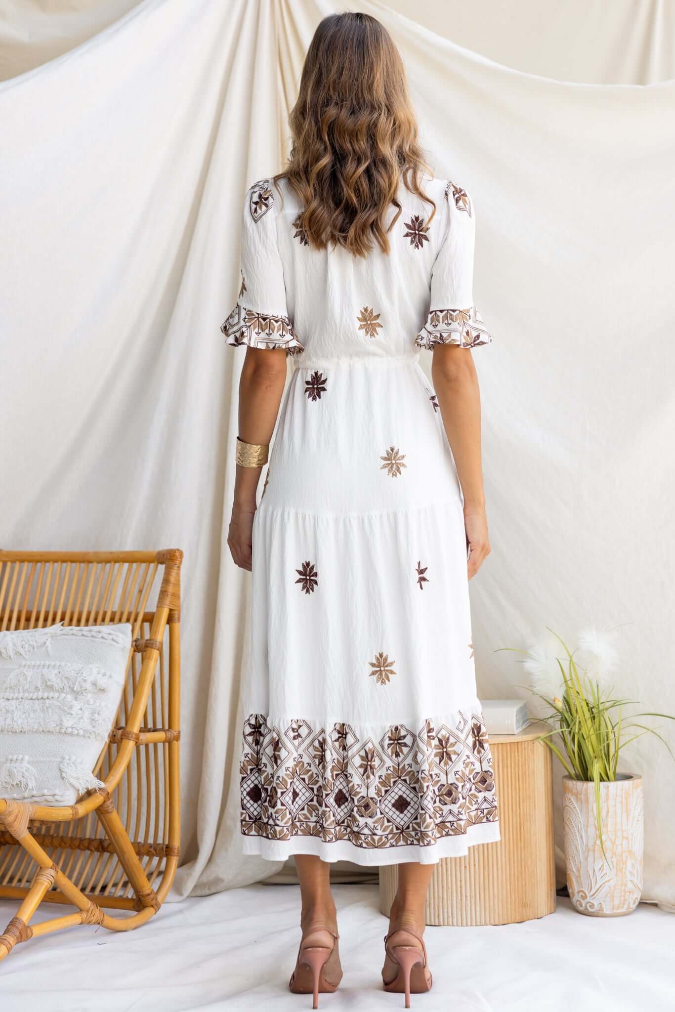 Capri Coast Midi Dress - Image 8