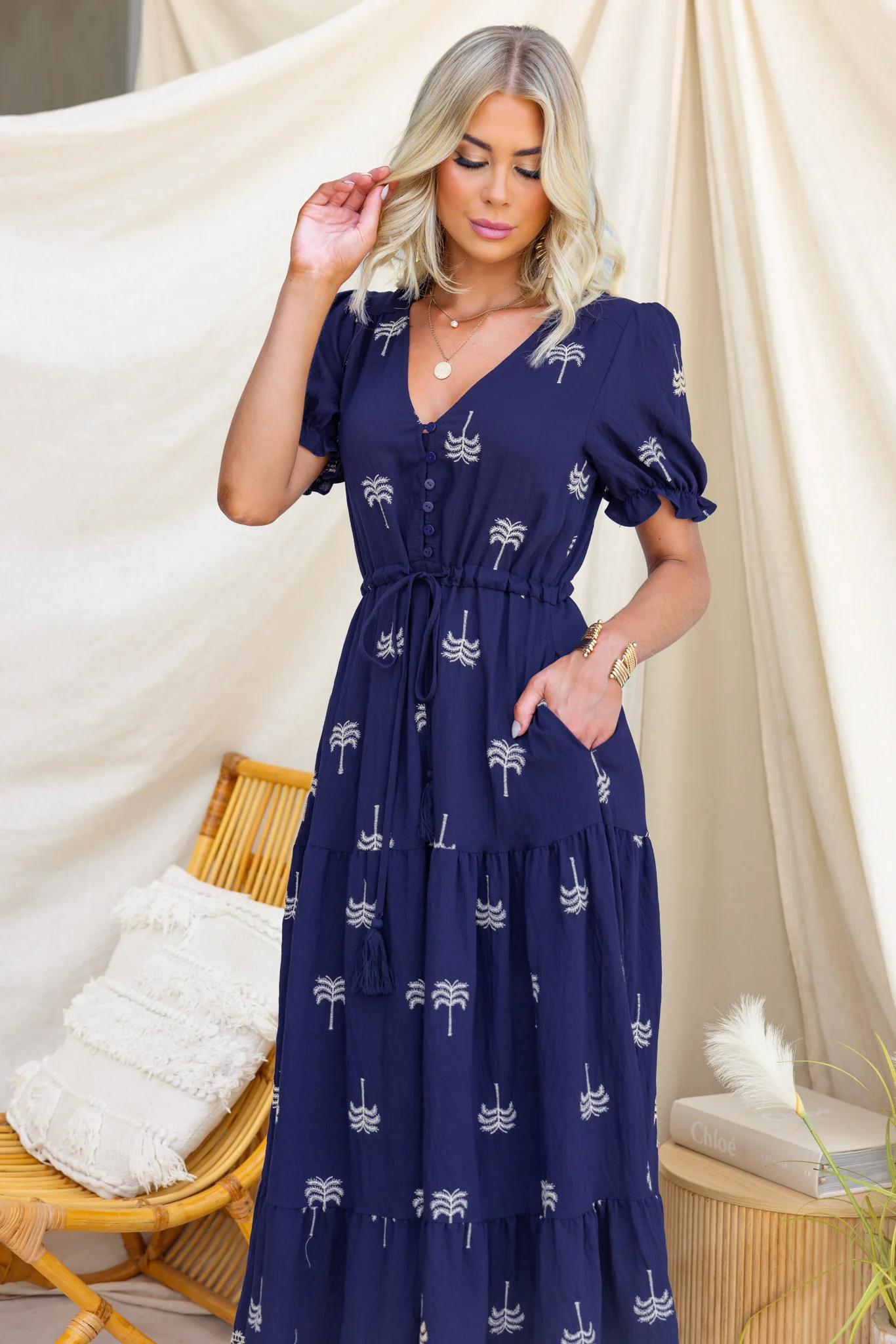 Driftwood Muse Maxi Dress - Image 3