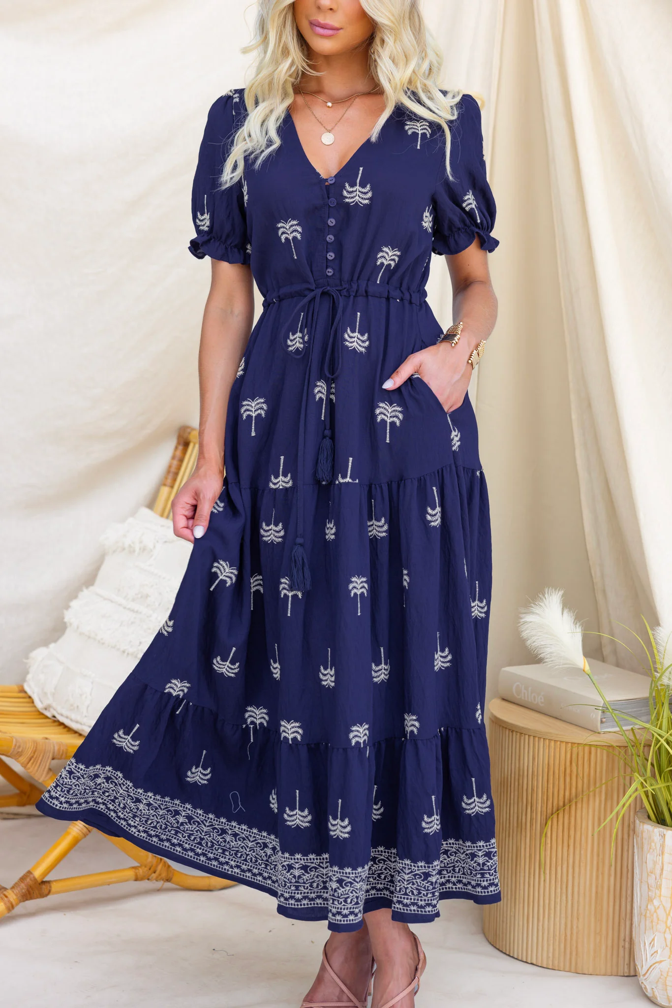 Driftwood Muse Maxi Dress - Image 5