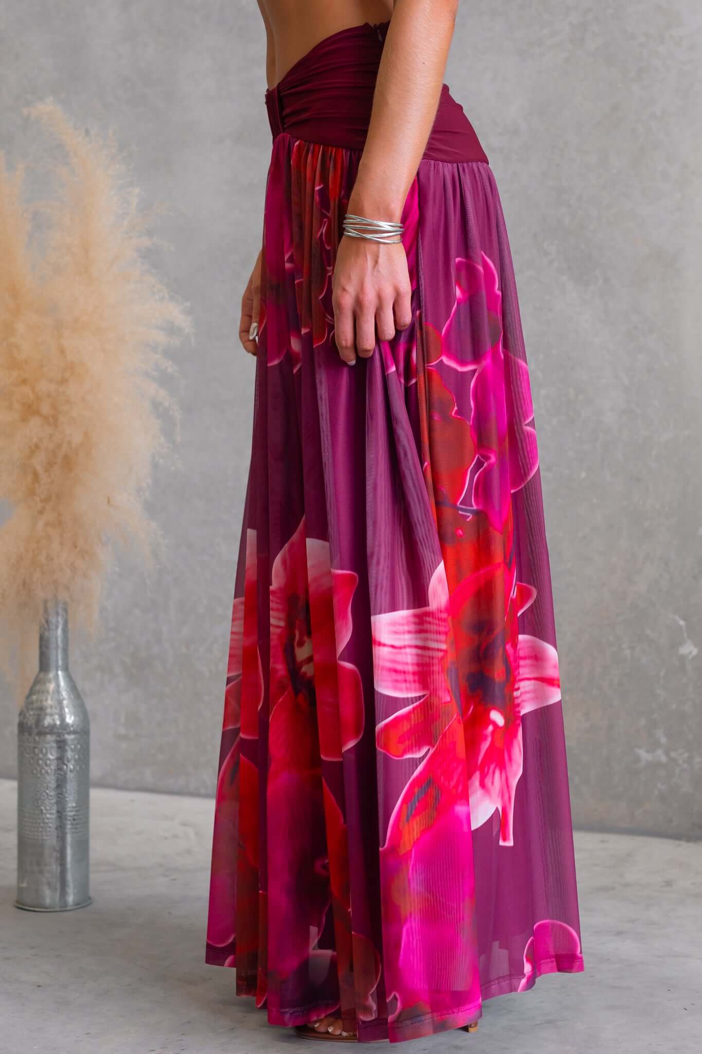 Dusken Bloom Maxi Skirt - Image 4