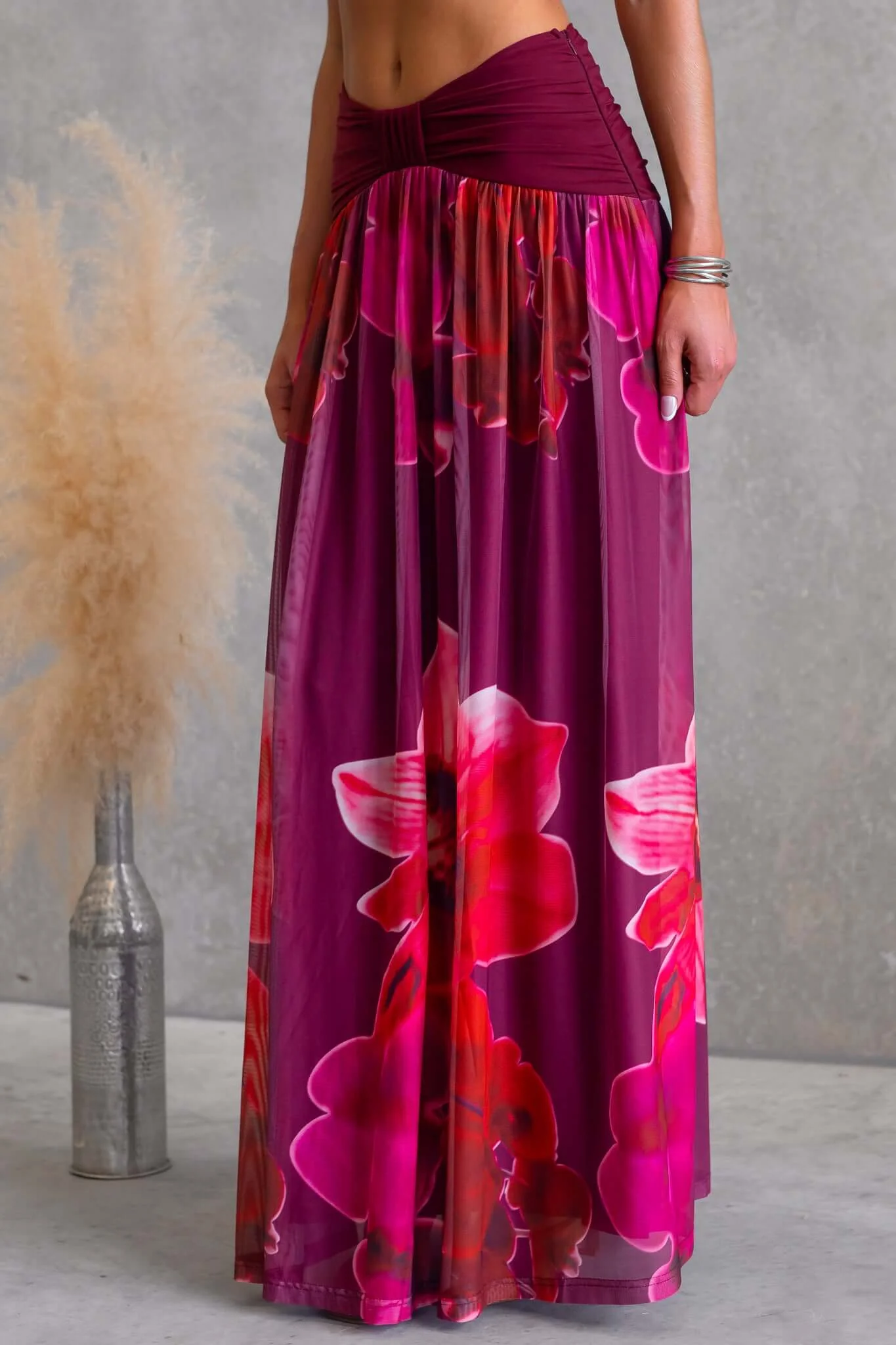 Dusken Bloom Maxi Skirt - Image 5