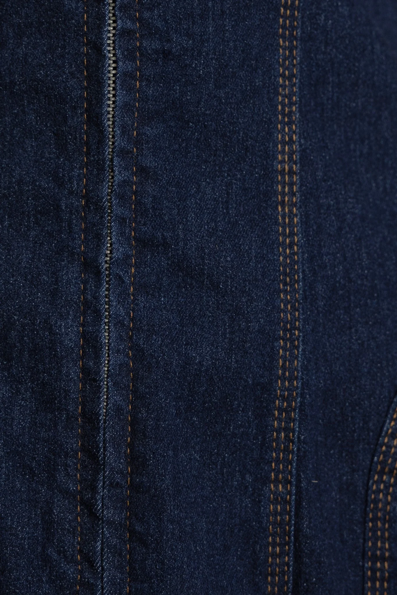 Dusty Indigo Denim Dress - Image 8