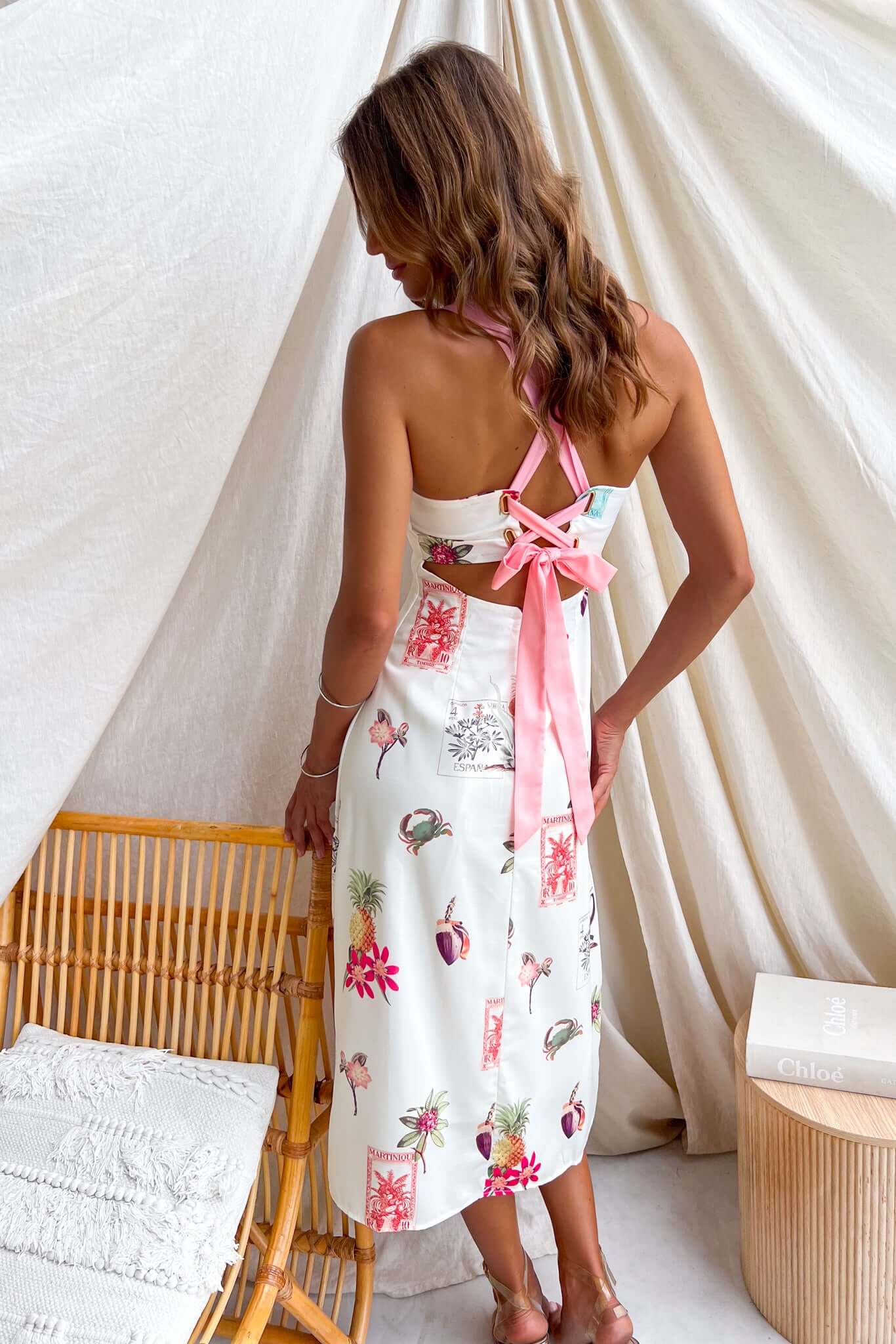 Eden Charm Midi Dress