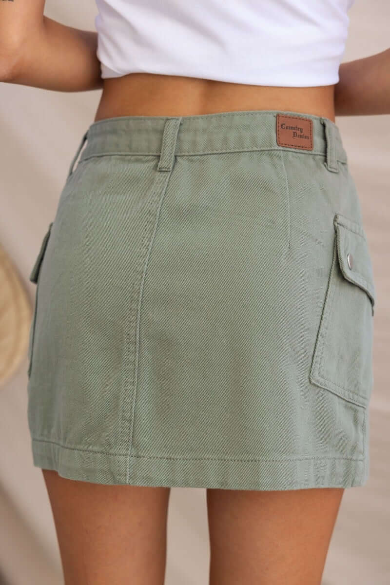 Effortless Denim Skirt - Image 7