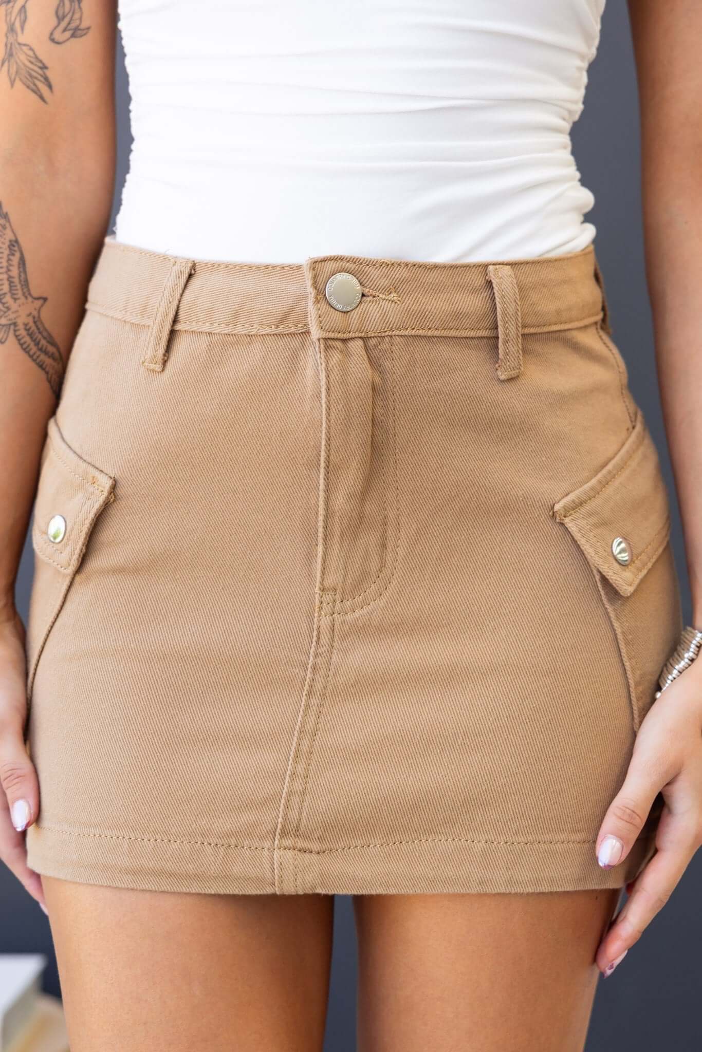 Effortless Denim Skirt - Image 5