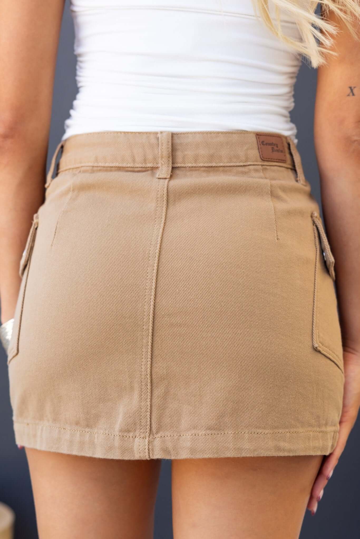 Effortless Denim Skirt - Image 8
