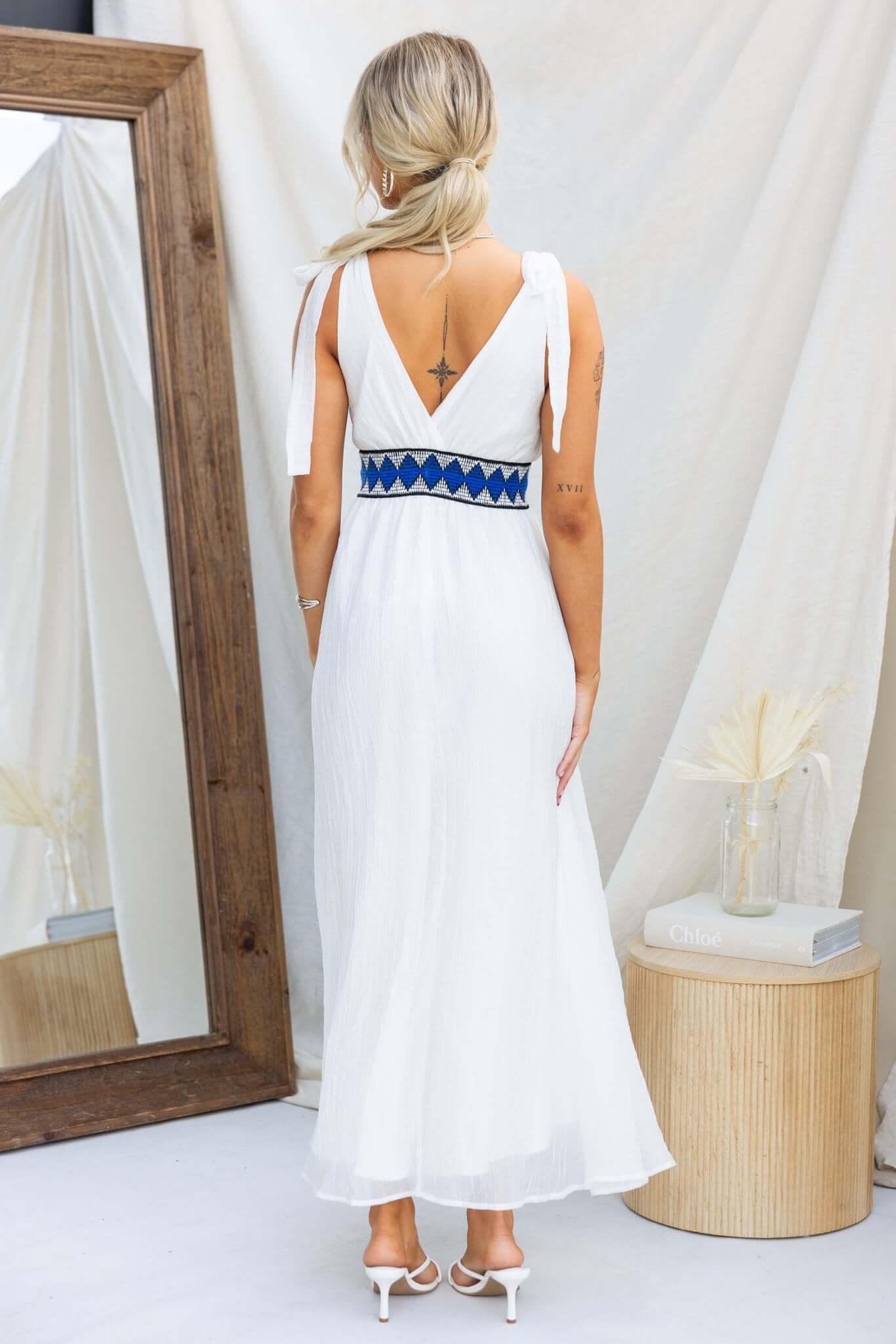 Egret Maxi Dress - Image 6