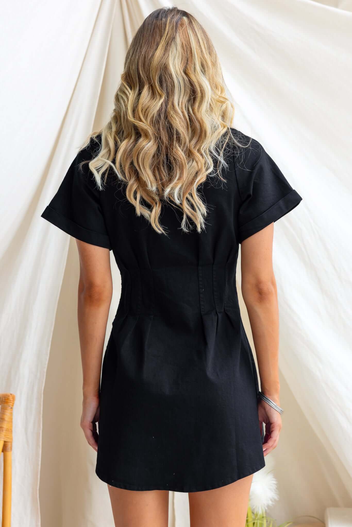 Elidi Denim Dress - Image 8