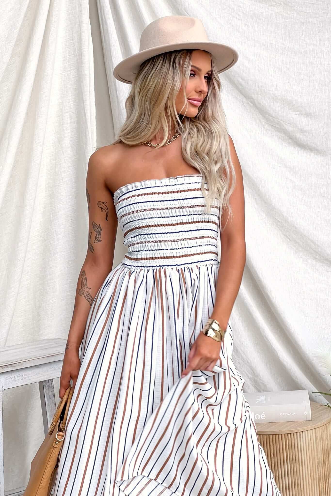 Elkie Midi Dress