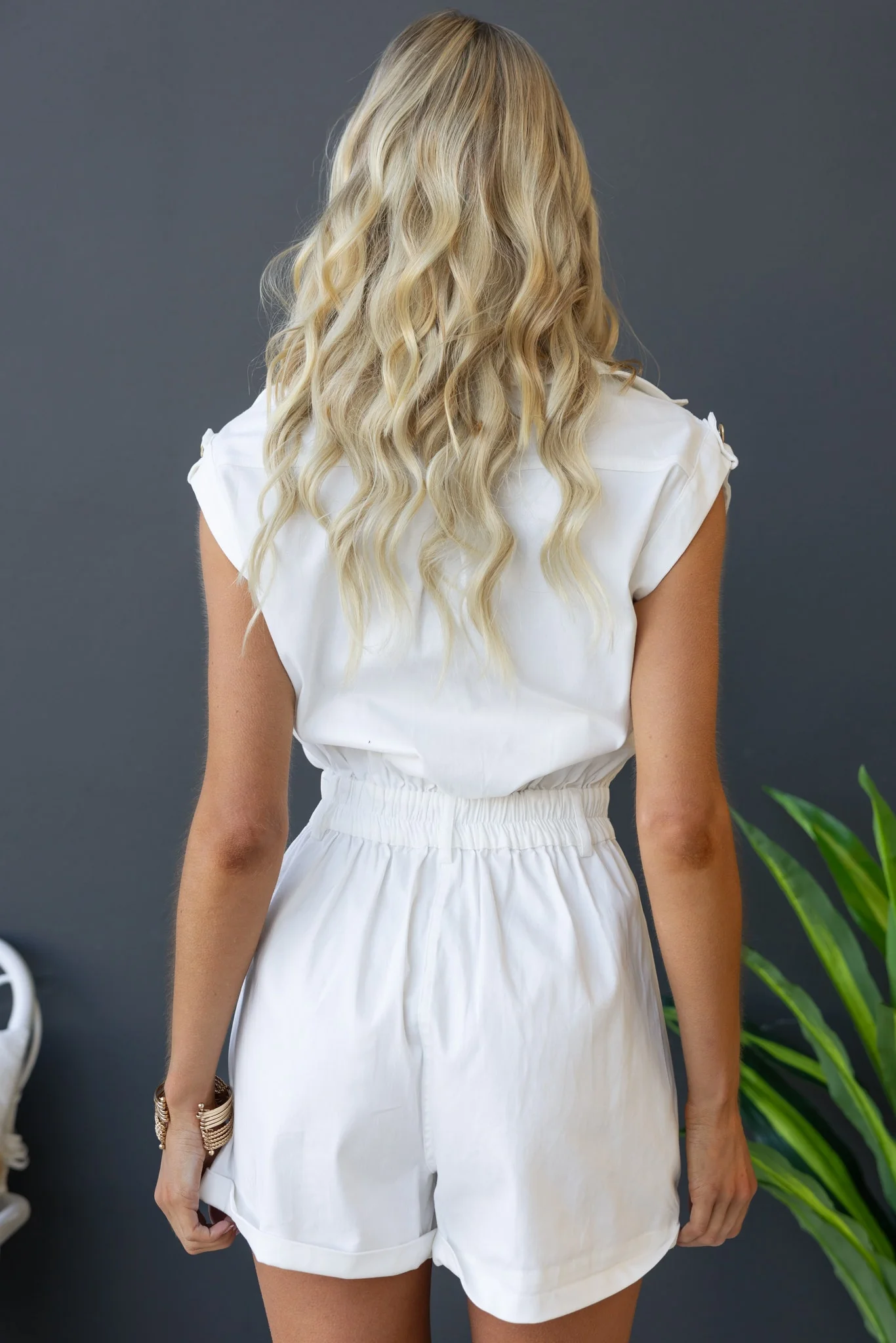 Elsa Denim Playsuit - Image 5