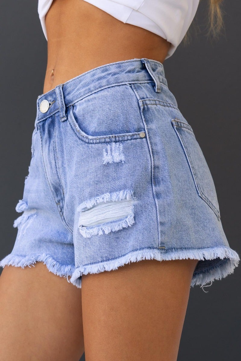 Emma Denim Shorts - Image 6