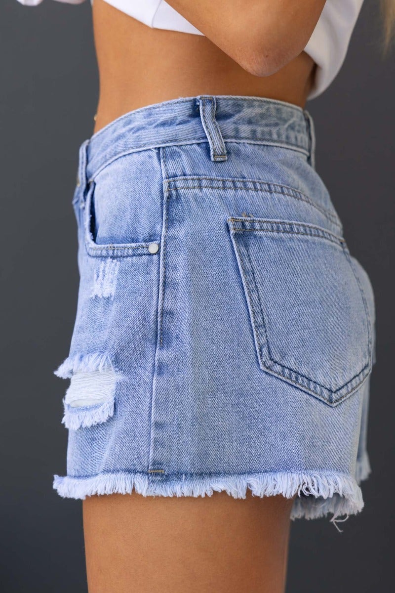 Emma Denim Shorts - Image 7