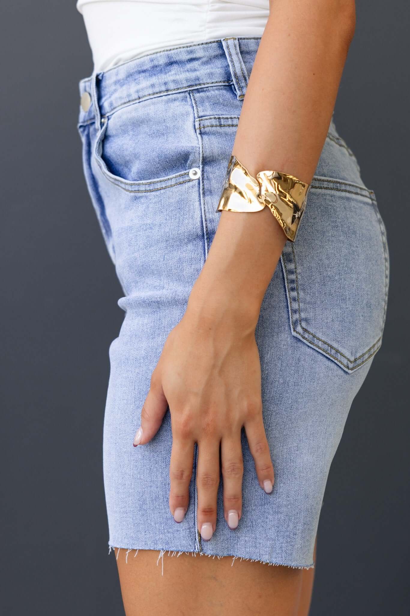 Enya Denim Shorts - Image 7