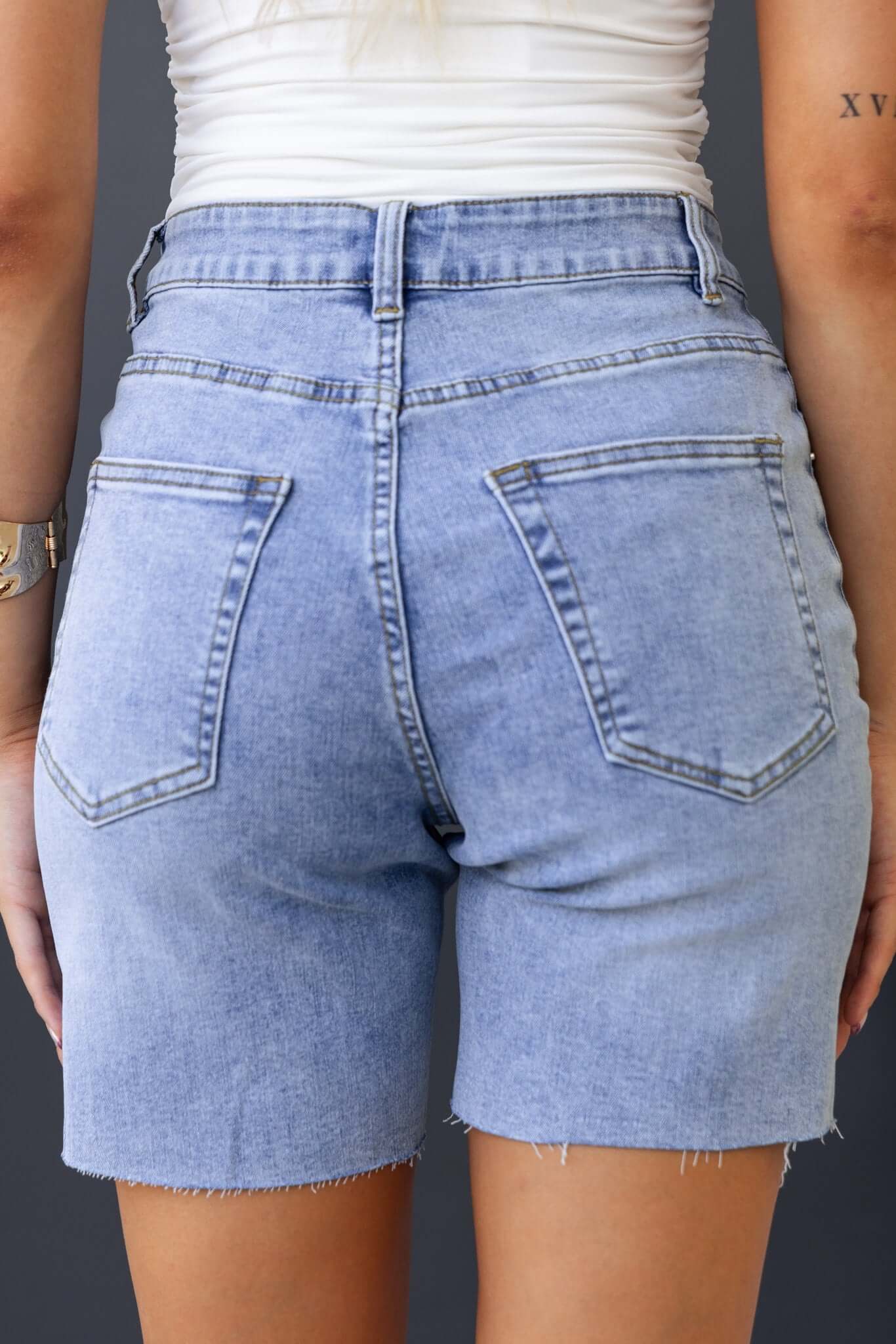 Enya Denim Shorts - Image 8