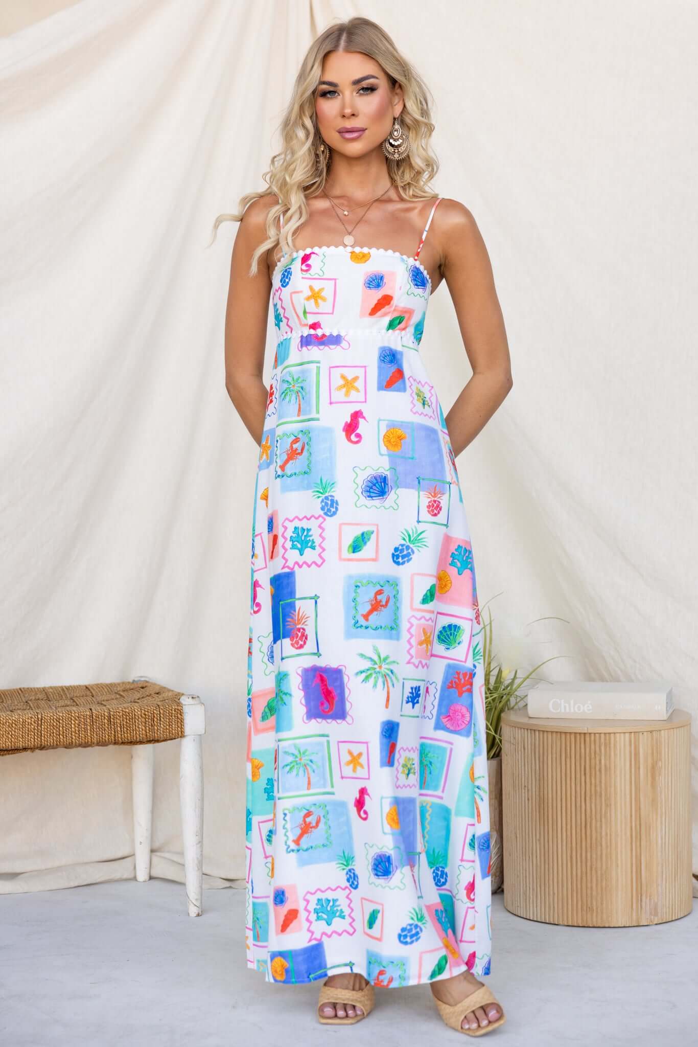 Evanda Maxi Dress - Image 2