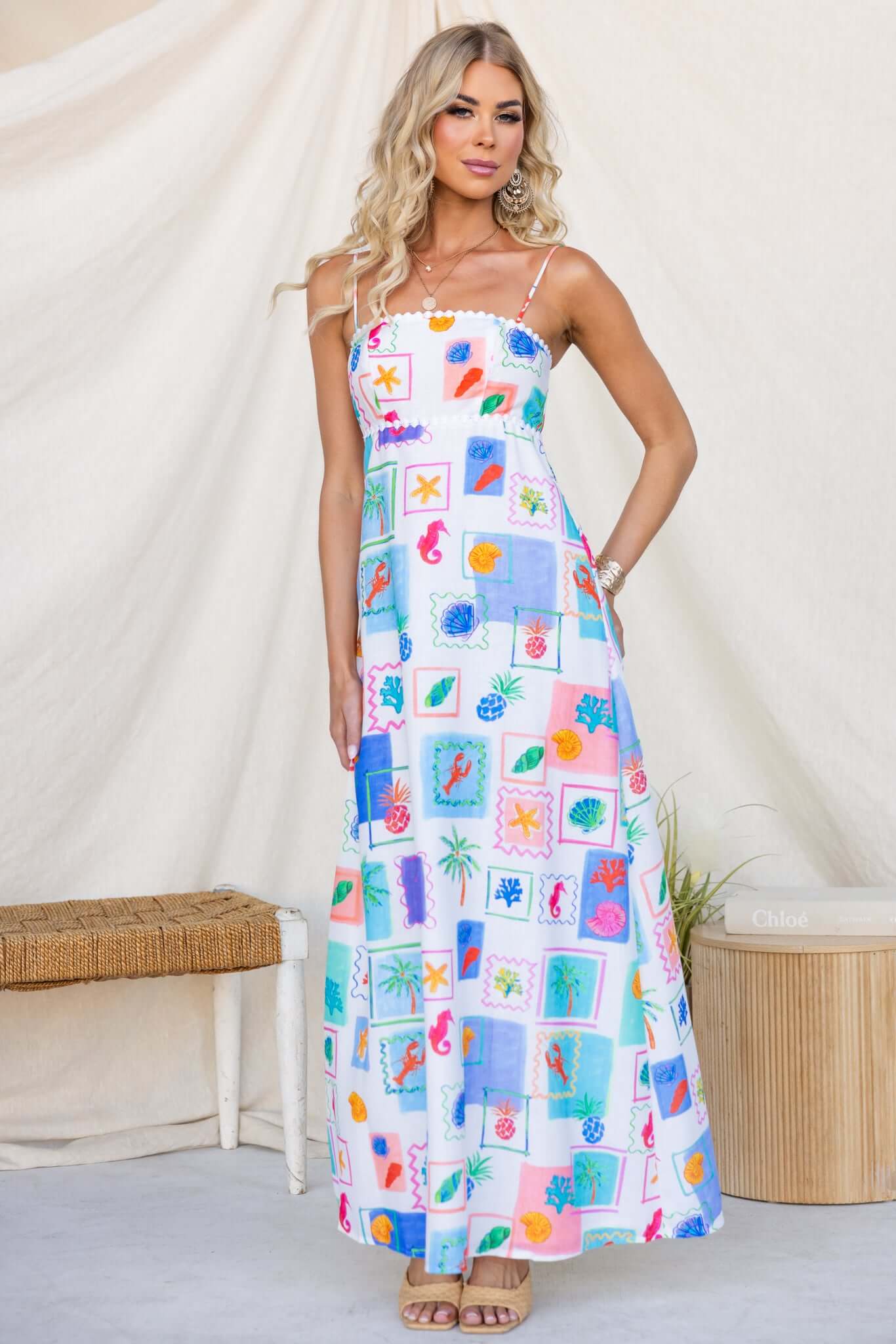 Evanda Maxi Dress - Image 3