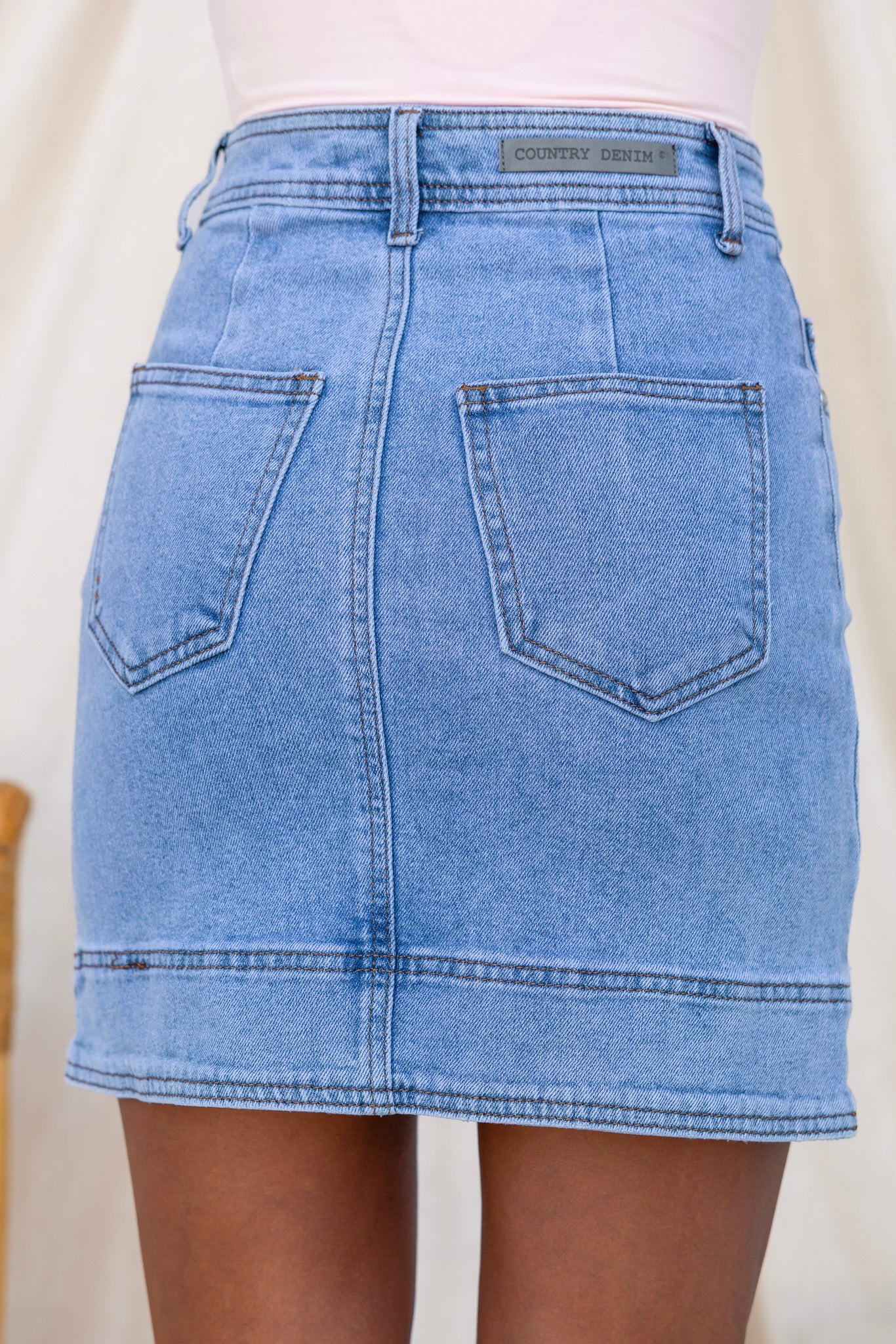 Evermore Denim Skirt - Image 8