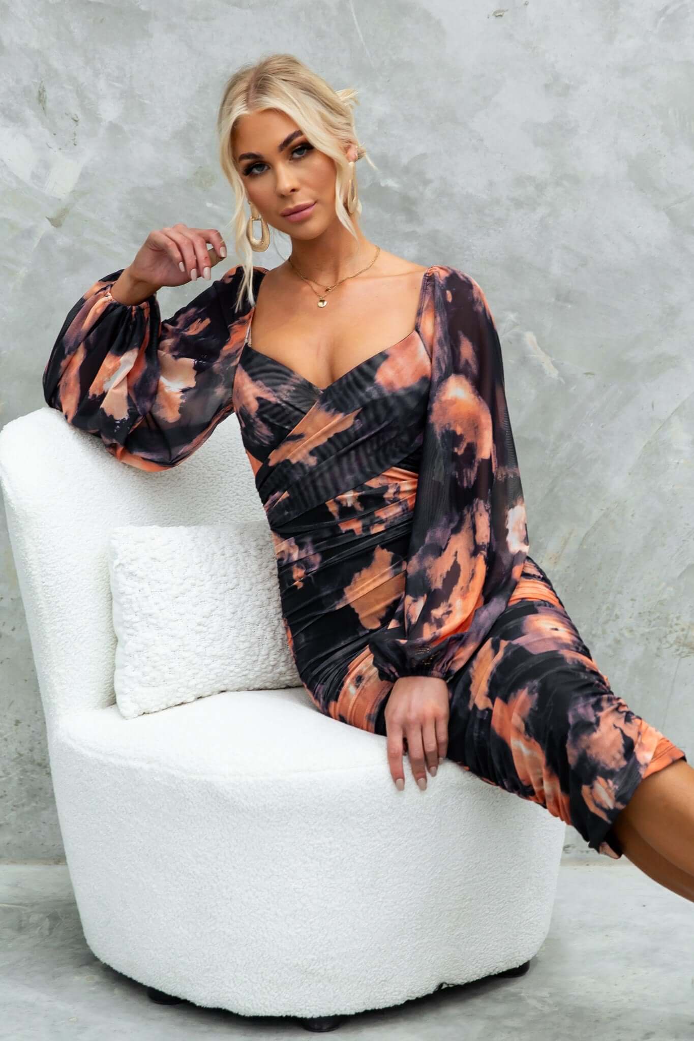 Evienne Midi Dress