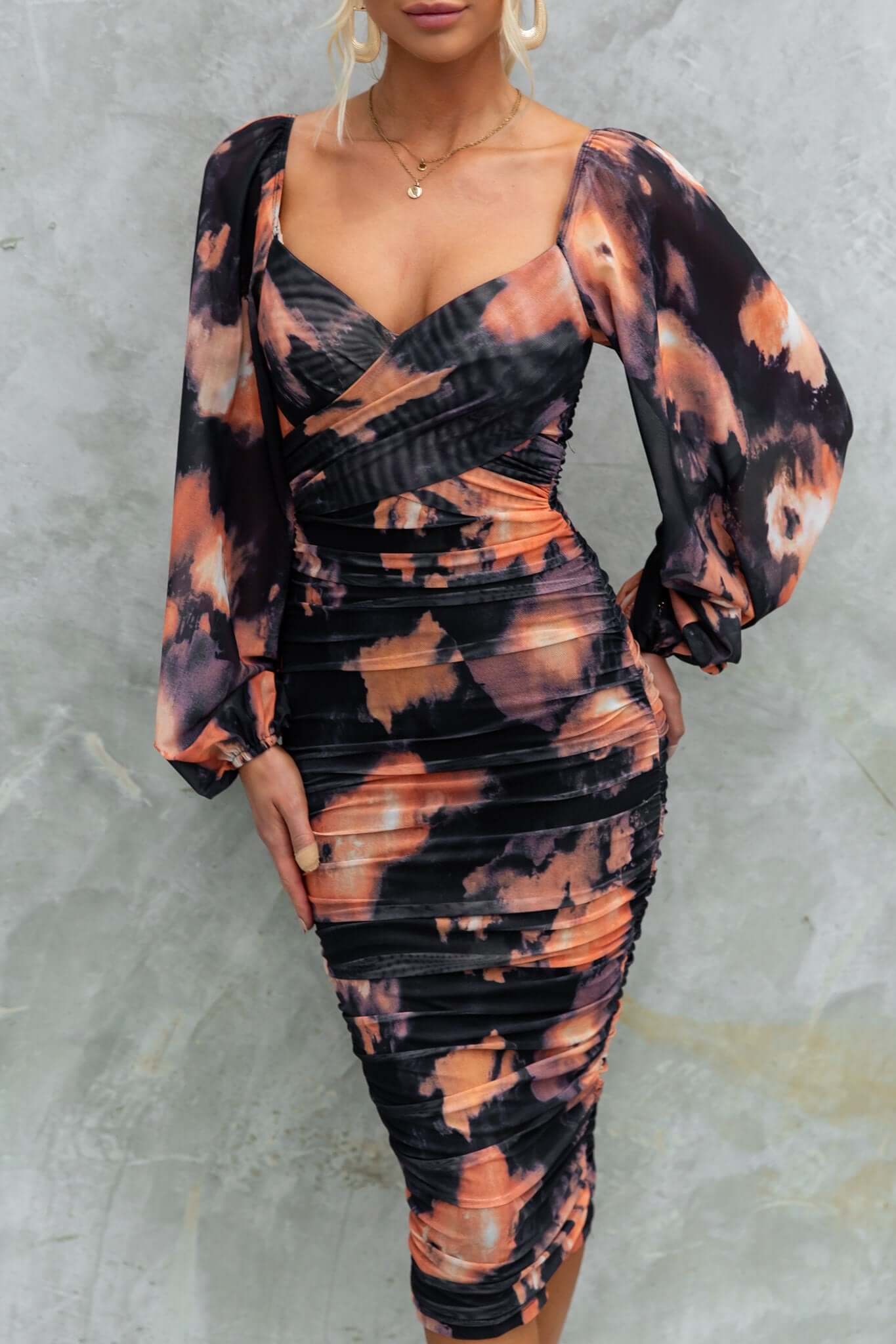 Evienne Midi Dress - Image 2