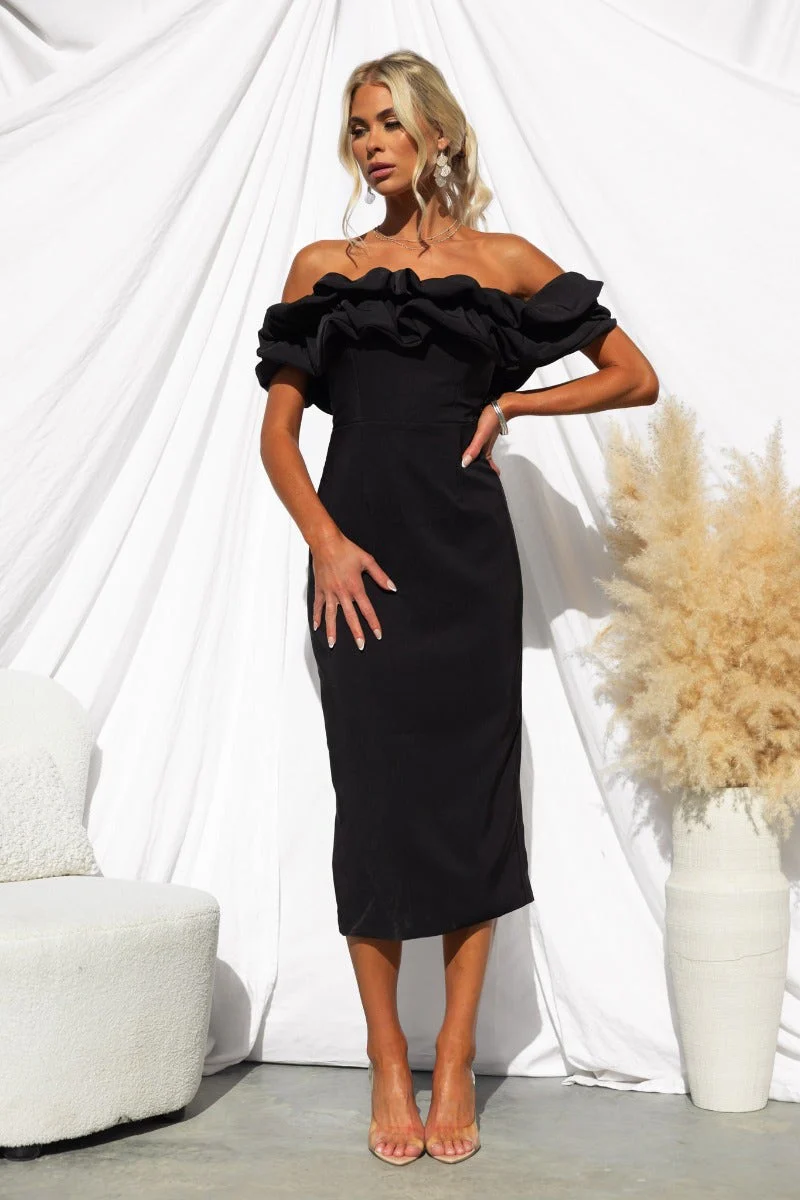 Extravagant Midi Dress - Image 3