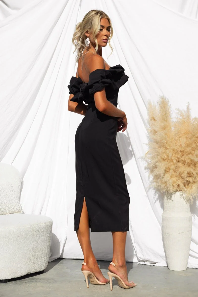 Extravagant Midi Dress - Image 4