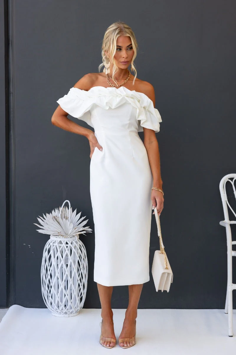 Extravagant Midi Dress - Image 3
