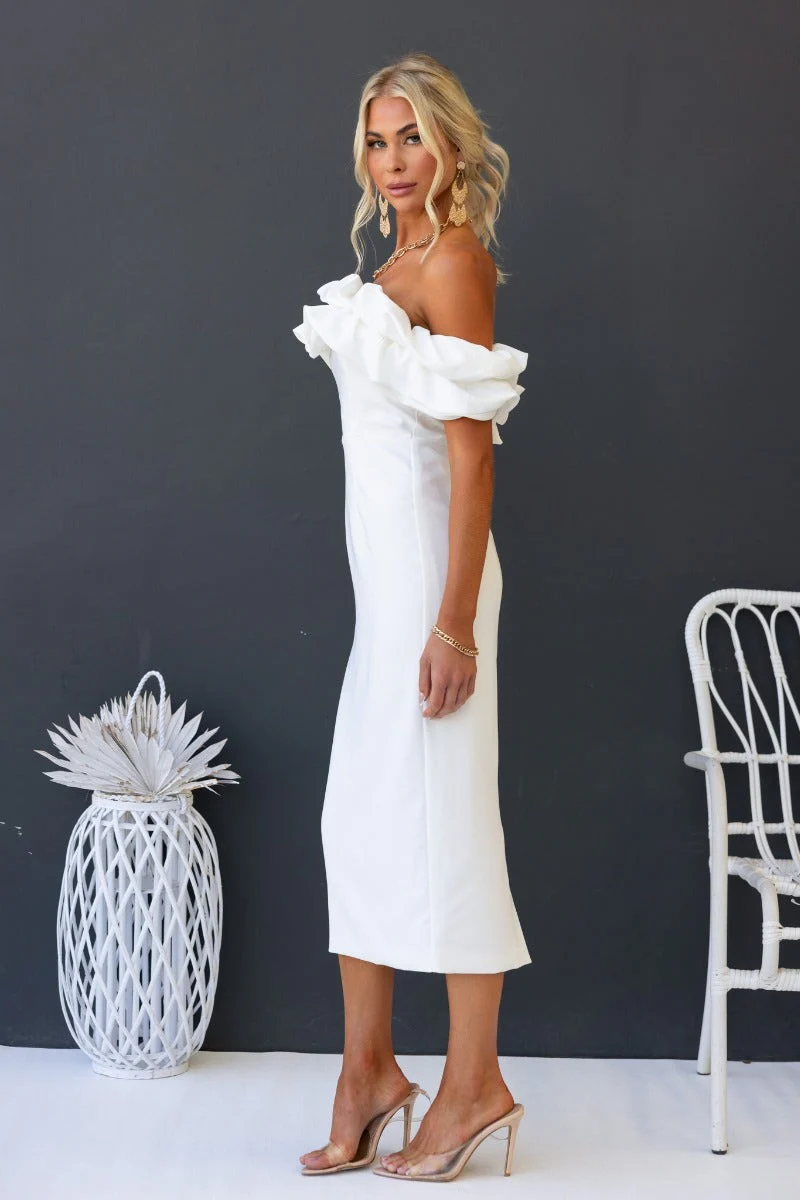 Extravagant Midi Dress - Image 4