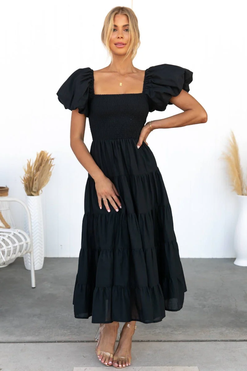 Fall Back Maxi Dress