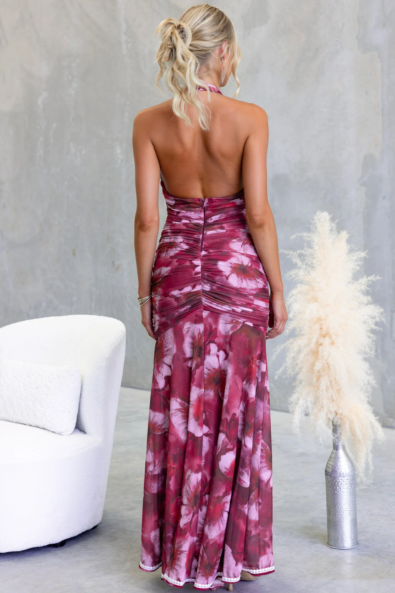 Falling Petals Maxi Dress - Image 7