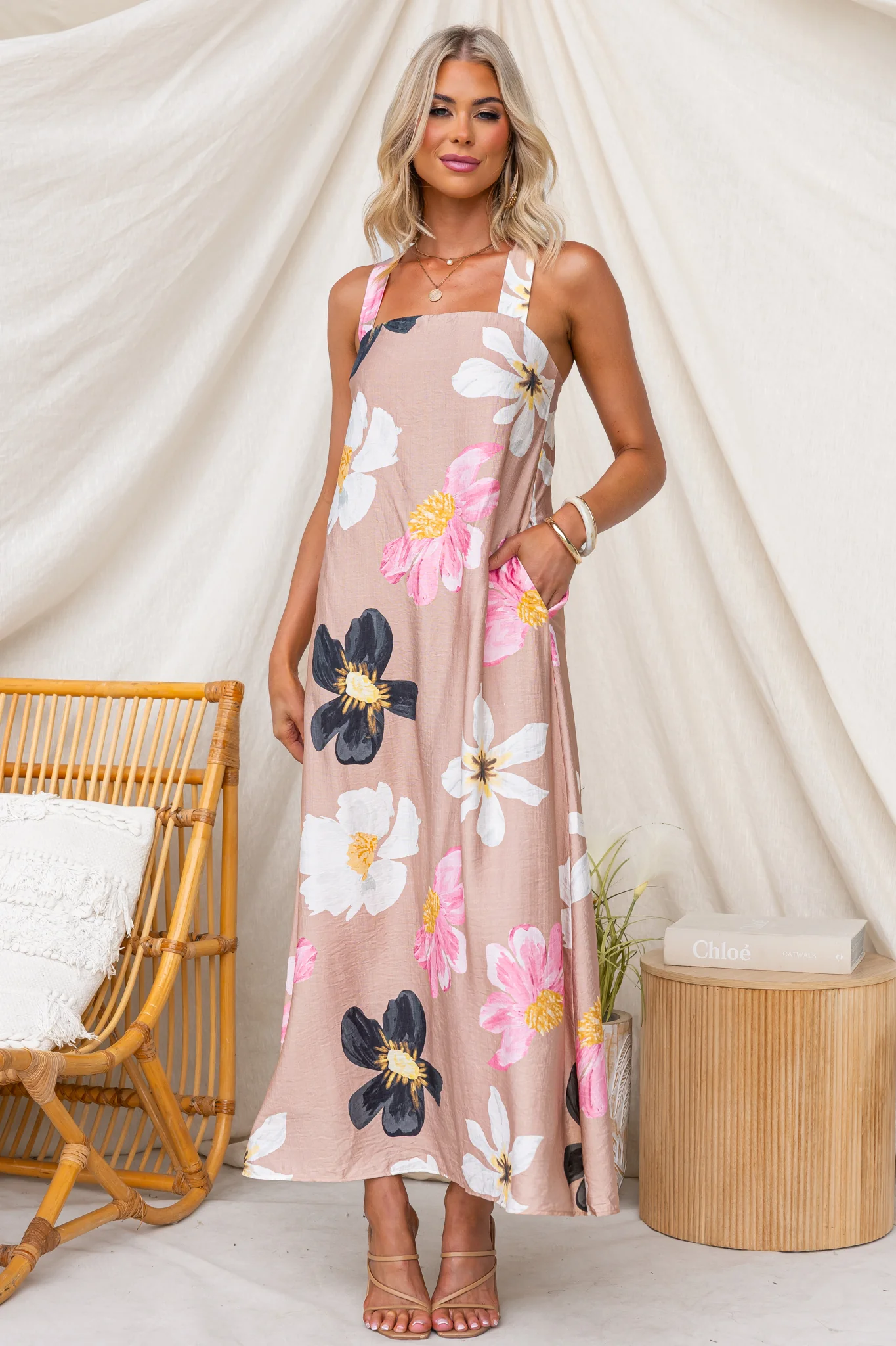 Fig Gardenia Maxi Dress - Image 5