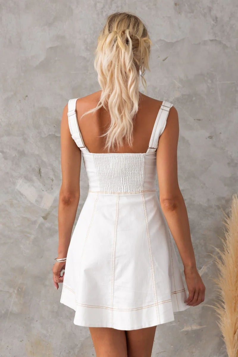 Fitzroy Denim Dress - Image 4