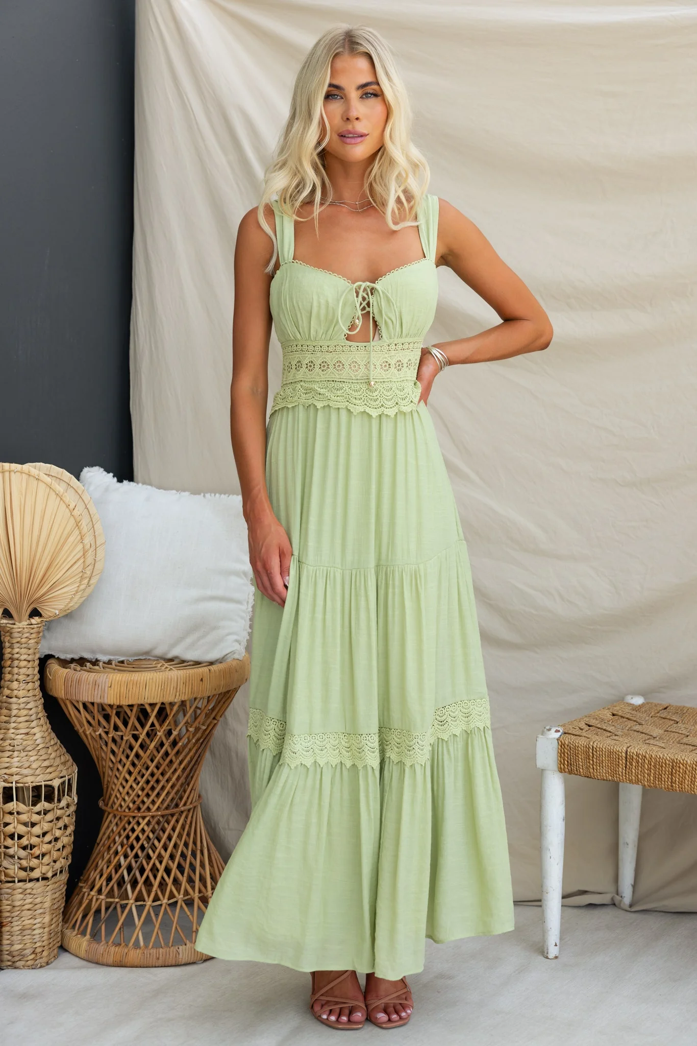 Flaria Maxi Dress - Image 3