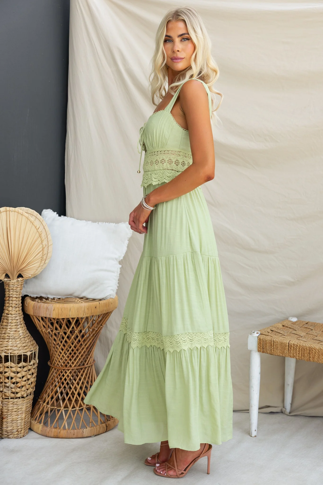 Flaria Maxi Dress - Image 4