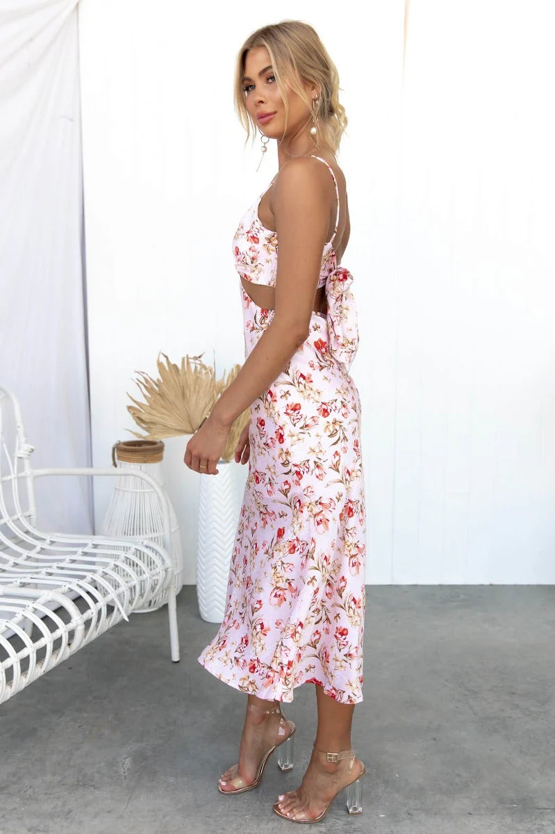 Flower Field Midi Dress - Image 3