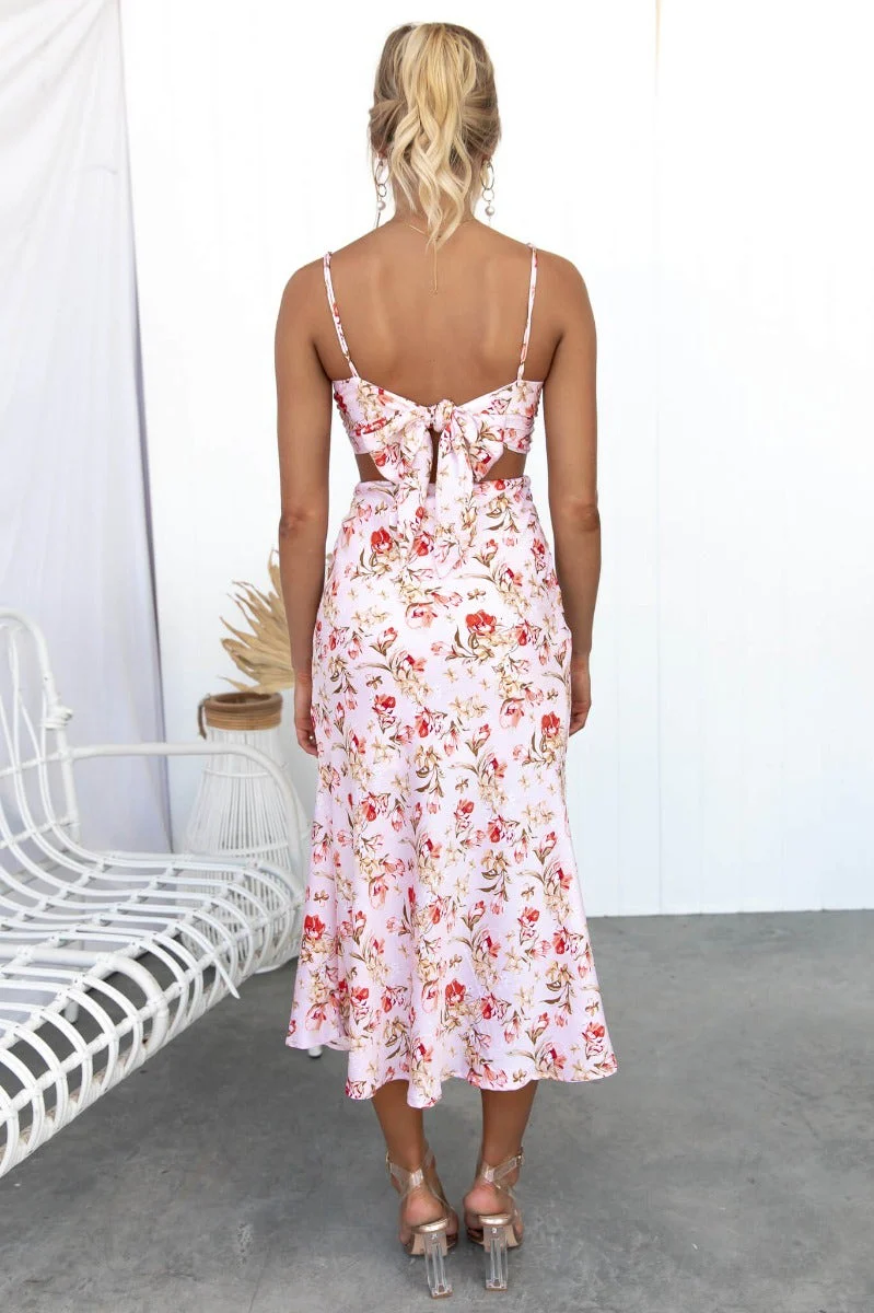 Flower Field Midi Dress - Image 4