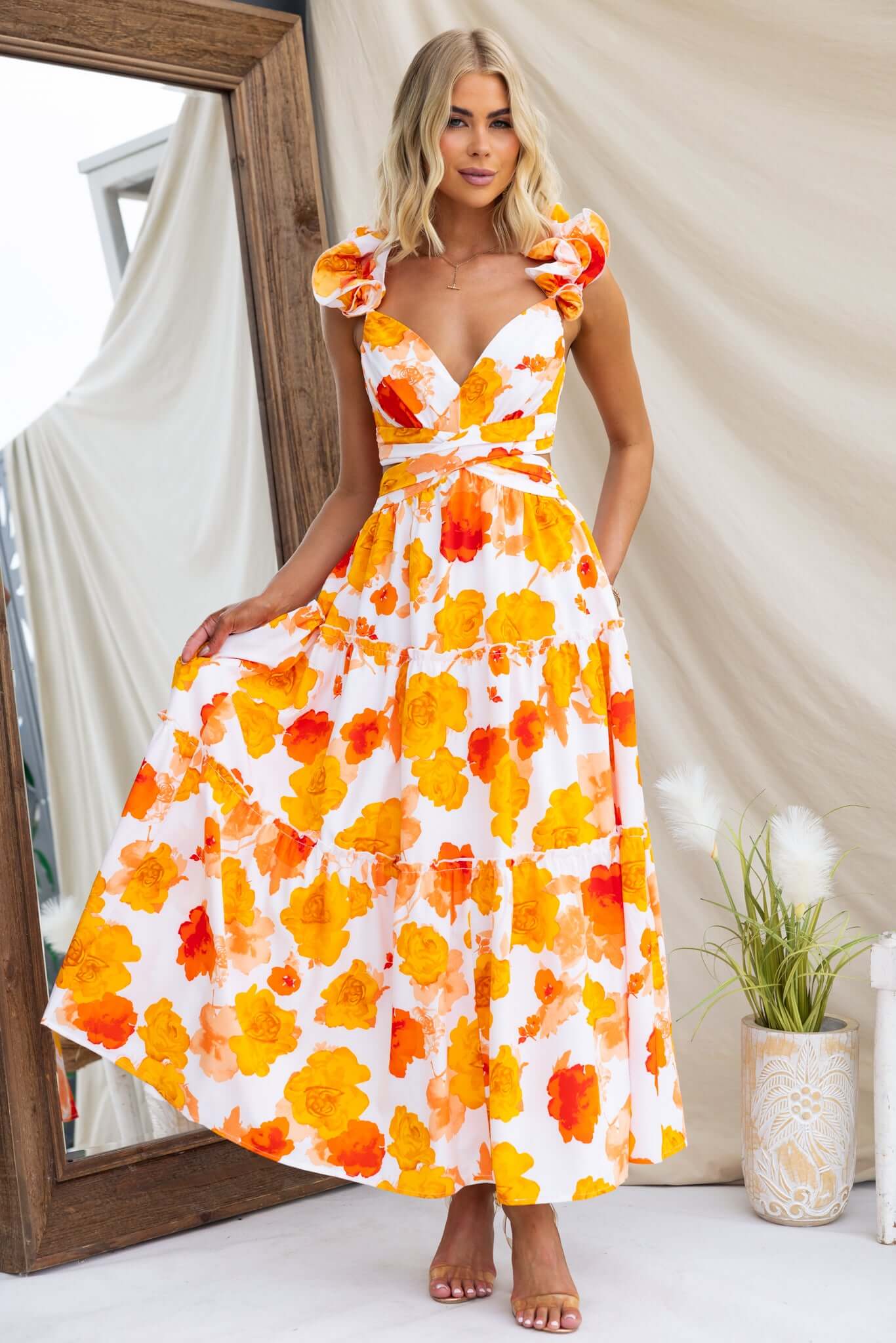 Flowering Maxi Dress - Image 4
