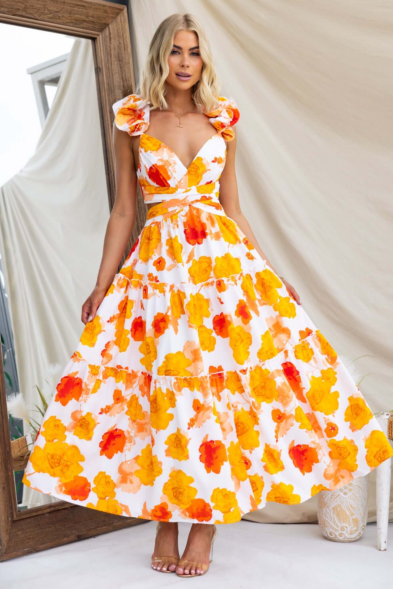 Flowering Maxi Dress - Image 5