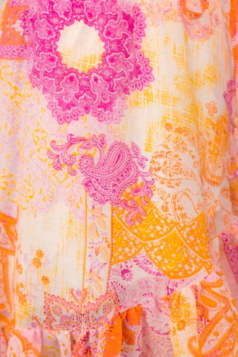 Fools Gold Wrap Dress - Image 7