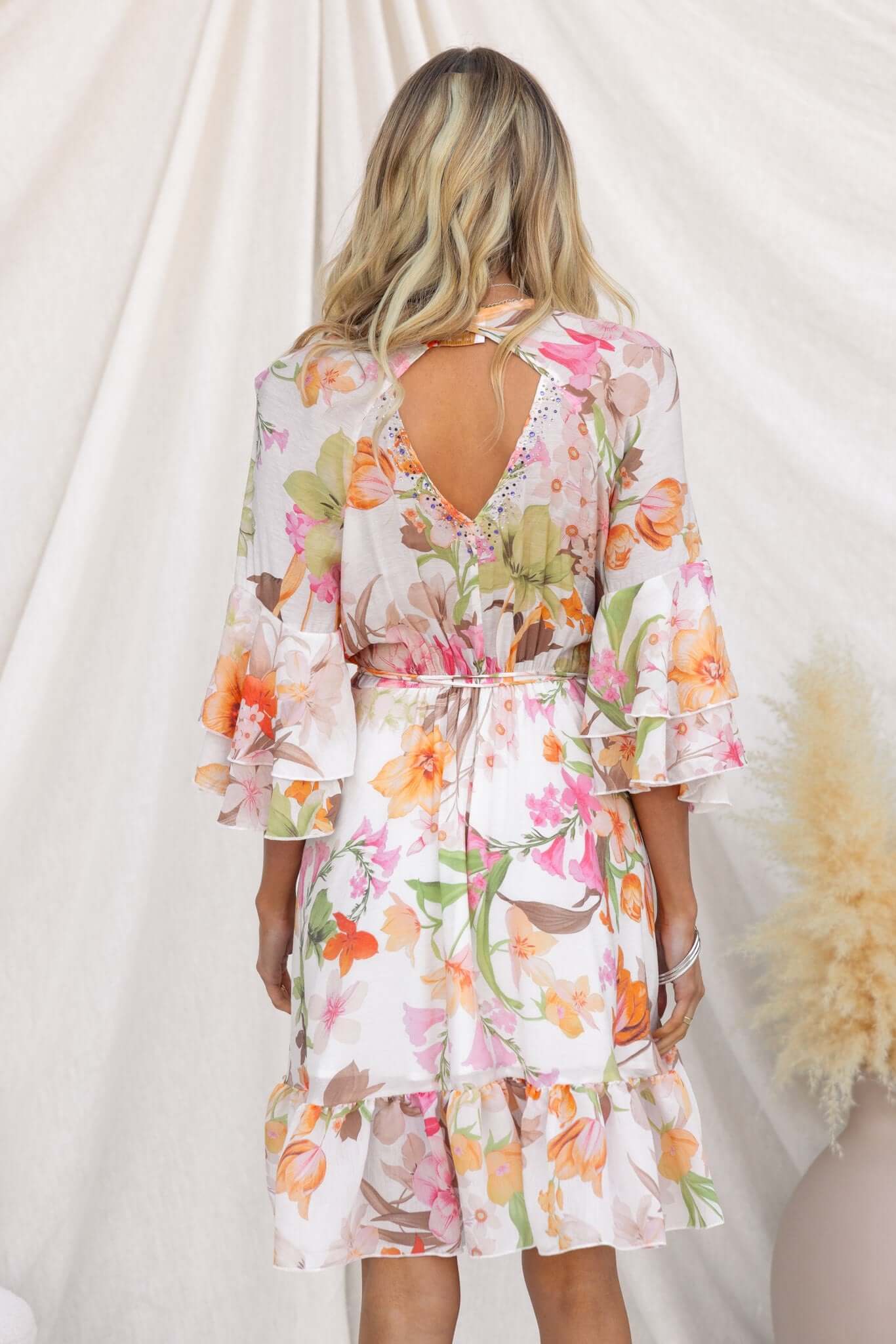 Fools Gold Wrap Dress - Image 6