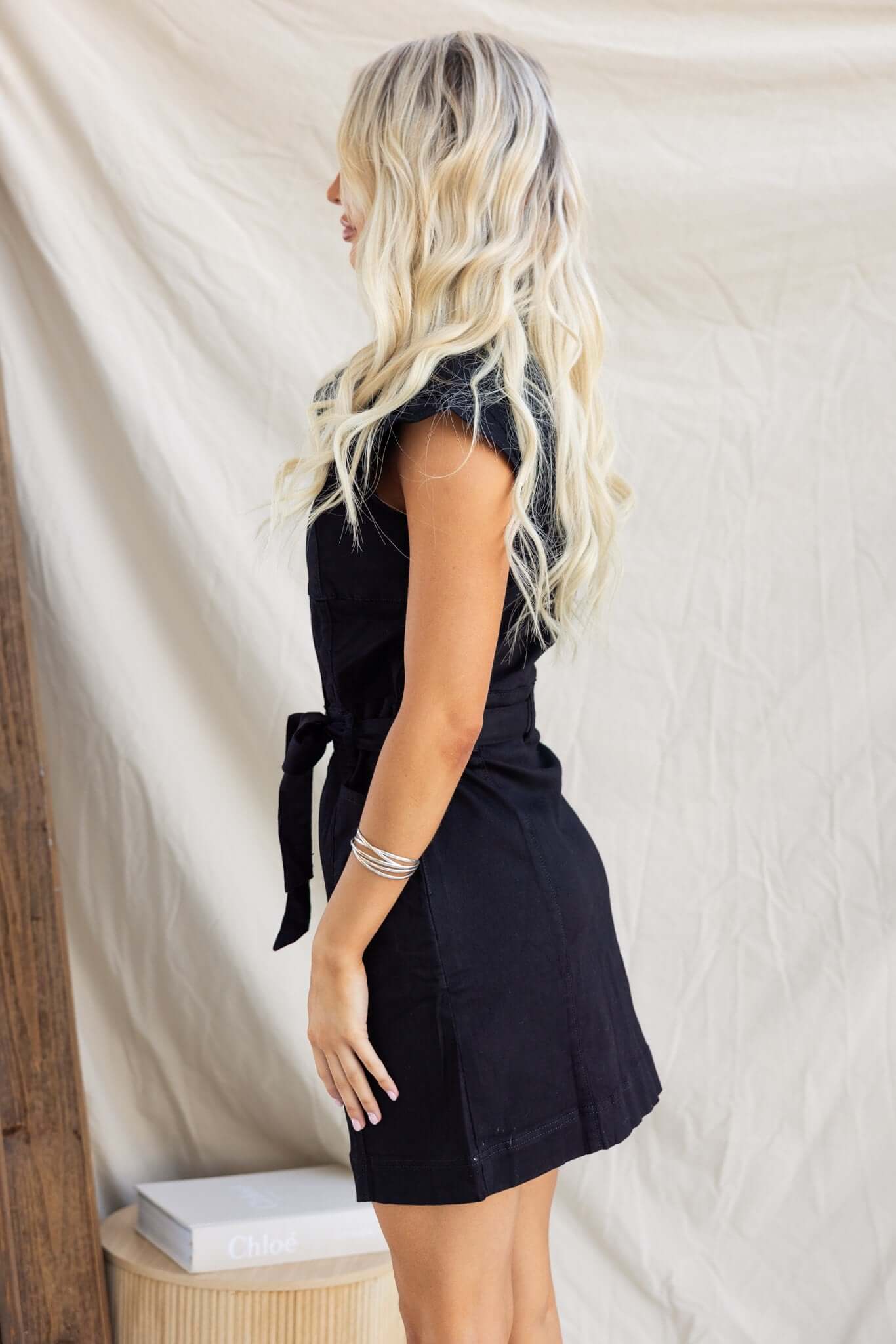 Forever Me Denim Dress - Image 4