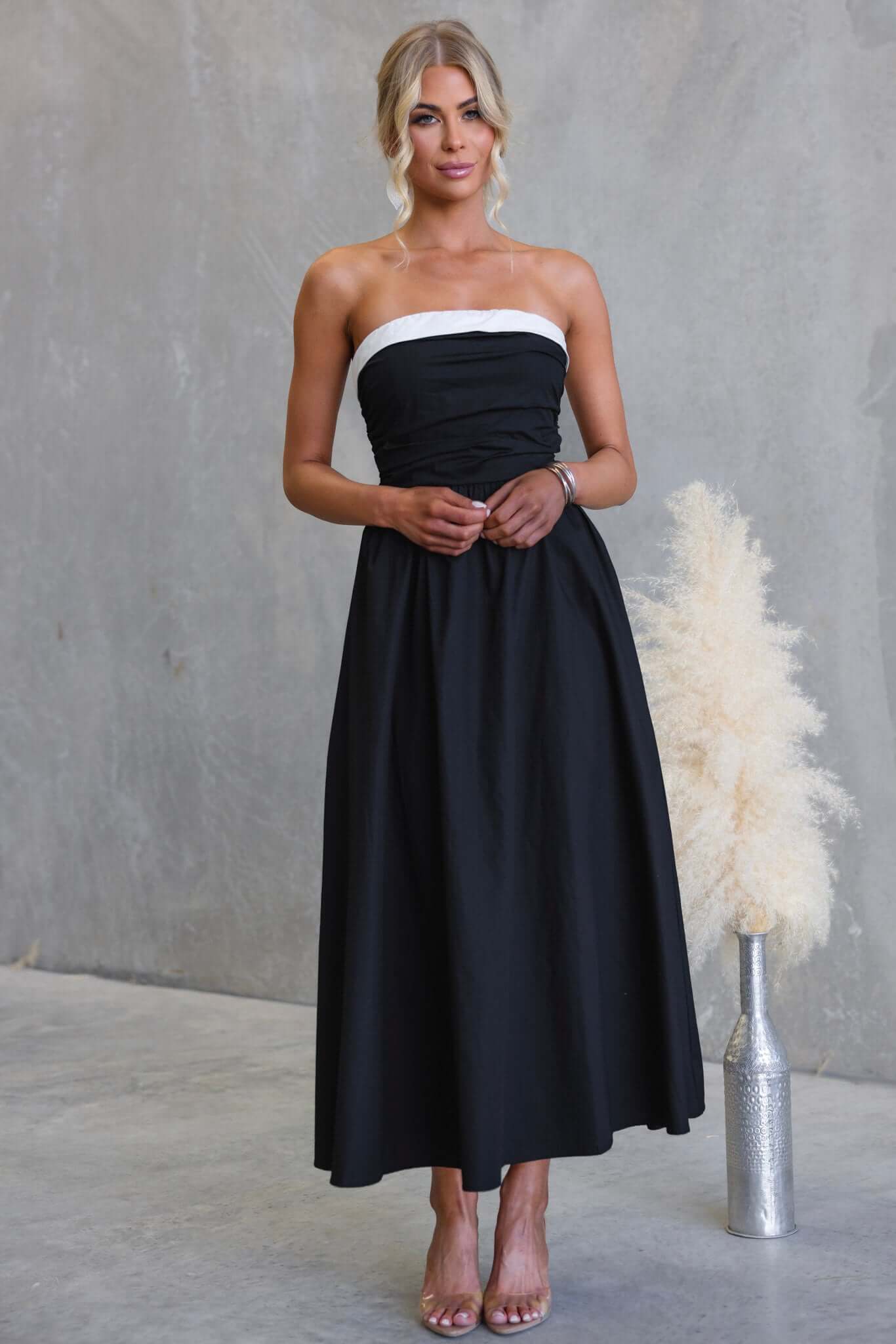 French Press Maxi Dress - Image 3