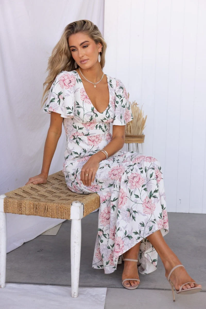Fresh Florals Maxi Dress