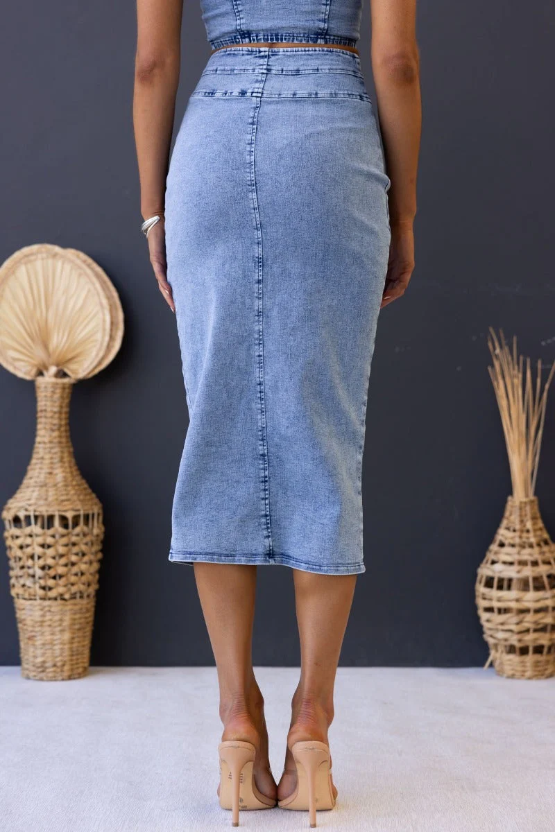 Genevieve Midi Skirt - Image 8