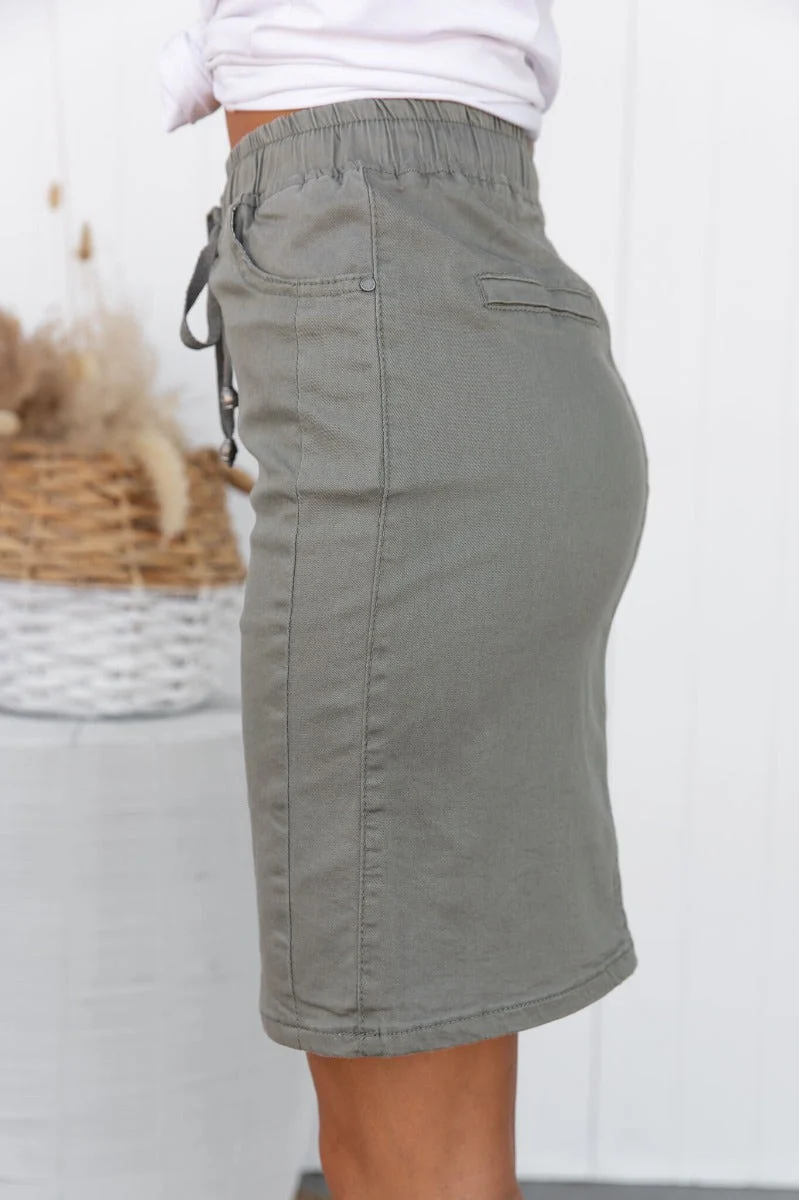 Ghosting You Denim Skirt - Image 8