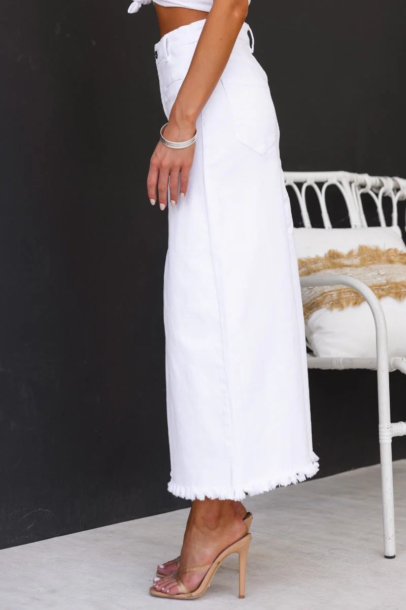 Gia Denim Maxi Skirt - Image 5