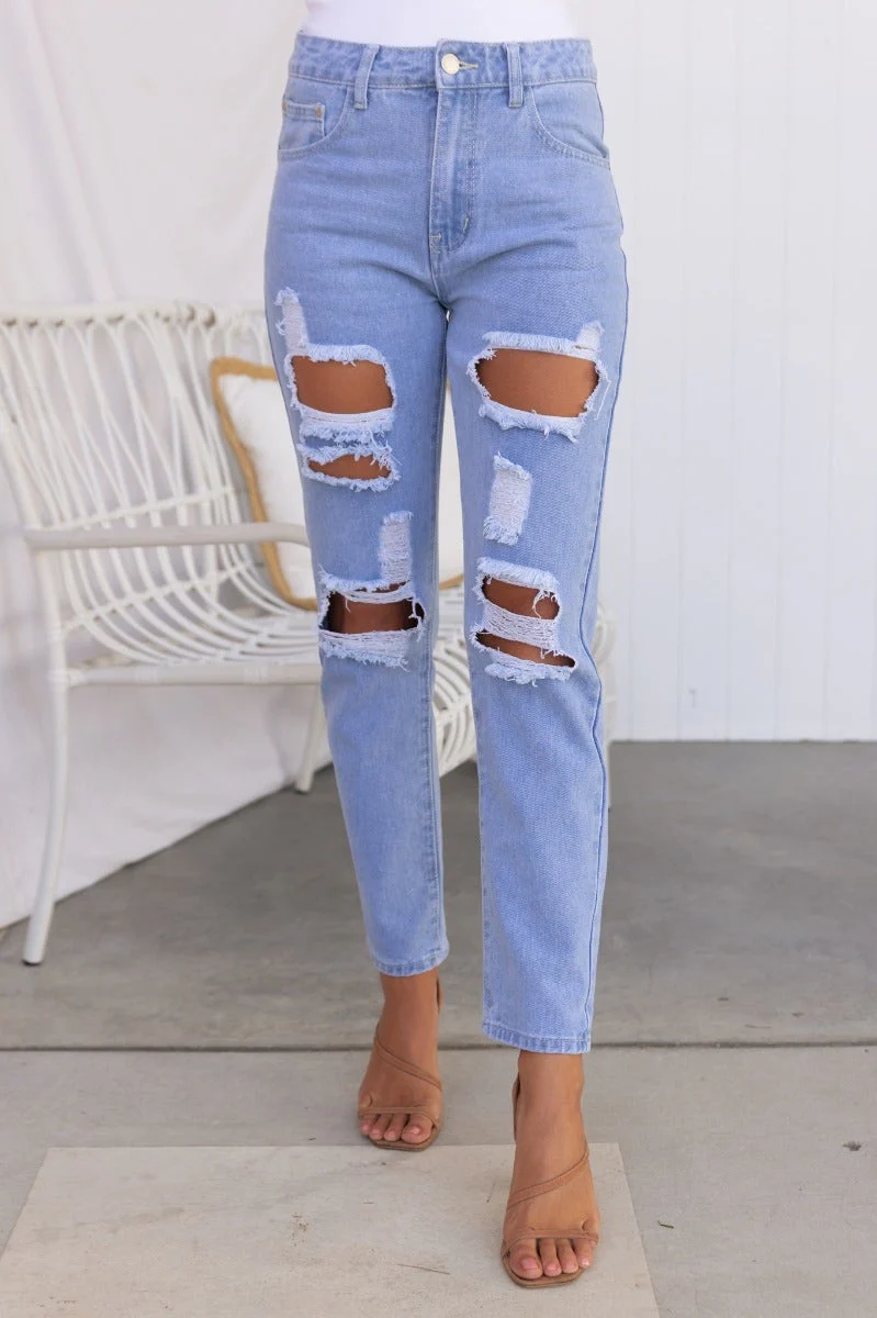 Give It Up Mom Jeans - Image 4